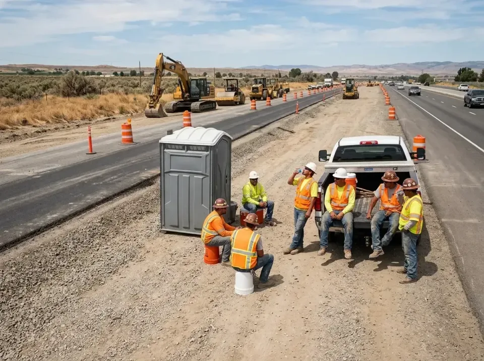 highway-road-construction-crew-007 — frequently asked questions, Porta Potty and Restroom Rentals in Franklin Park, PA